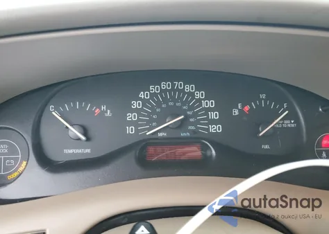 2000 Buick Century Custom from USA, damaged, VIN 2G4WS52J2Y1208108